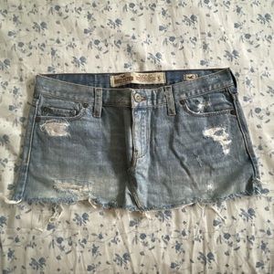 Hollister Vintage Denim Mini Skirt